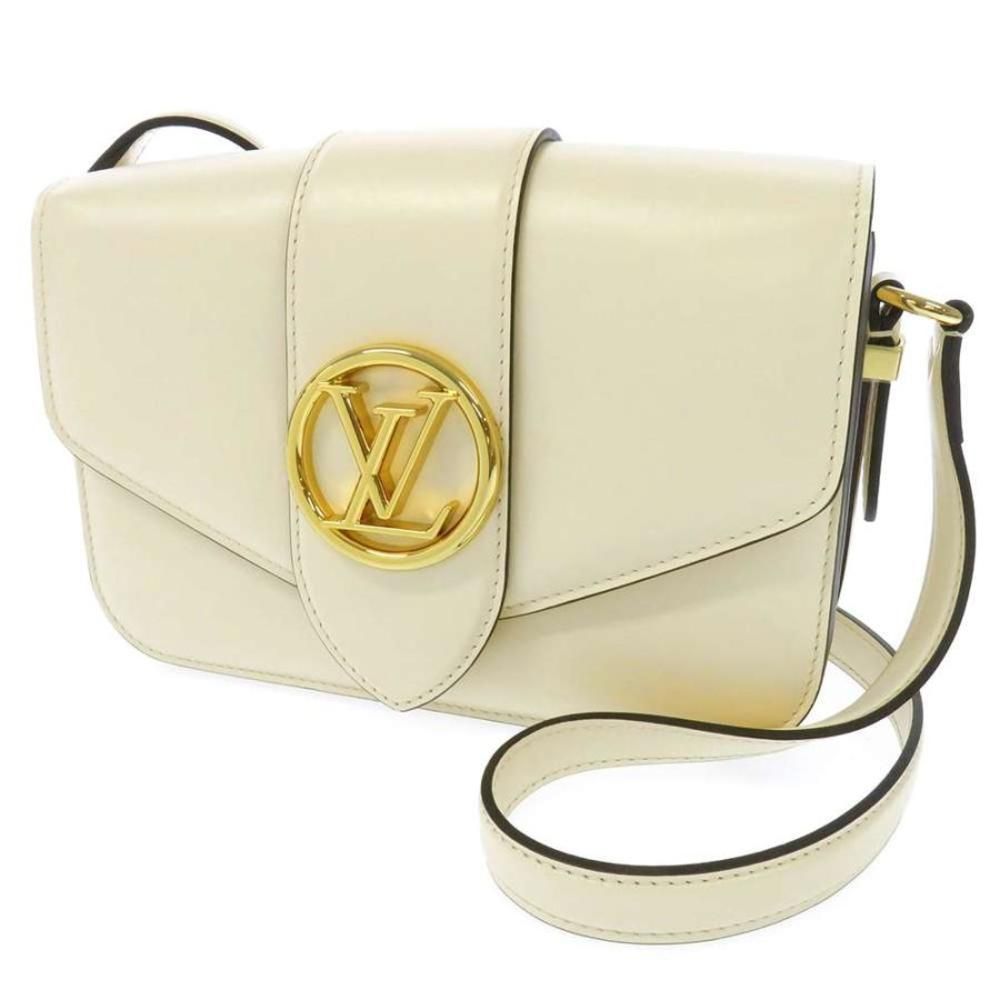 Louis Vuitton Pont Neuf Shoulder Bag Smooth Leather